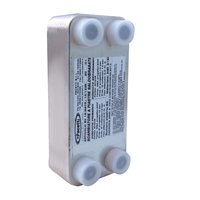 Scambiatore di Calore a Piastre Saldobrasato ( 10 ° +90 °) Dk 20 Piastre - 3