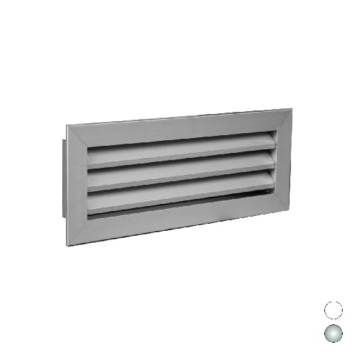 Griglia di Ripresa ad Alette Fisse Brof All Anodizzato 600 mm x 300 - 2