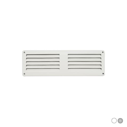 Griglia da Sovrapporre in Metallo con Rete L 200 x First Allluminio Argento - 3