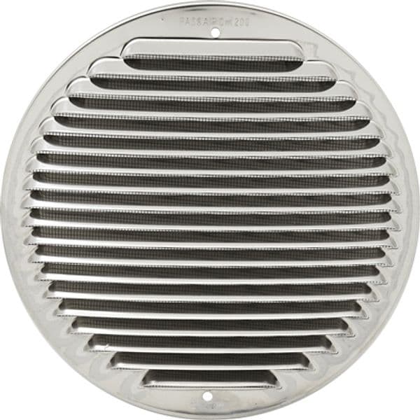 Griglia Tonda da Sovrapporre in Metallo con Rete Ø 230 mm First INOX - 3
