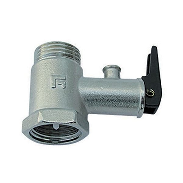 Valvola Scaldabagno Normale con Leva Scarico Univa 405 a 203 - 3