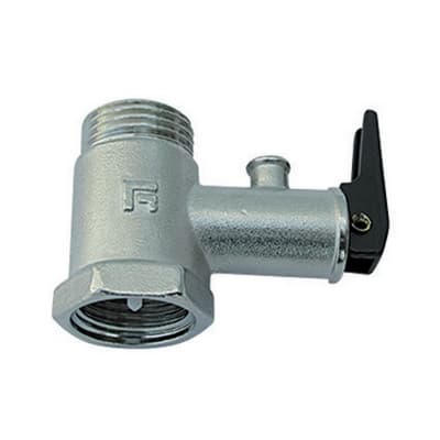 Valvola Scaldabagno Normale con Leva Scarico Univa 405 a 203 - 3