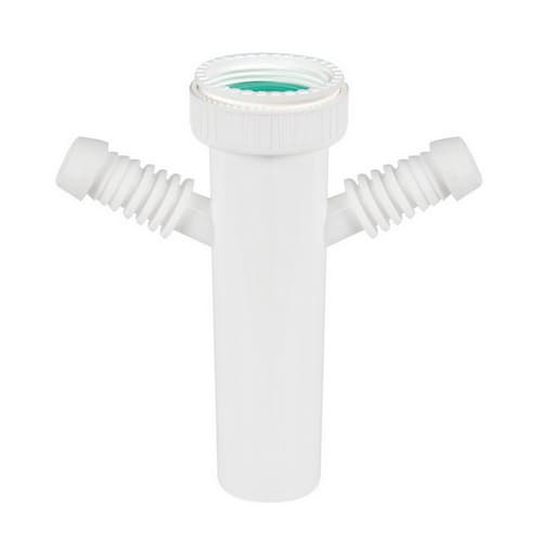 Canotto con 2 Attacchi per Lavatrice Dh 11 x 2 11 x 4 a 11 x 2 - 3