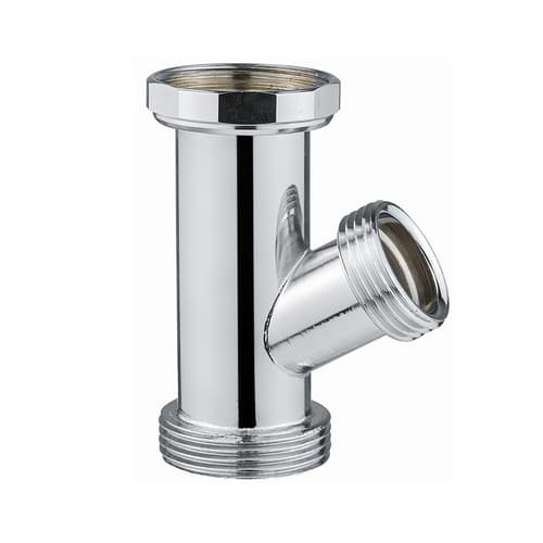 Canotto MF C Attacco Lavatrice + Curva Cromo Debor 1 ¼ - 3
