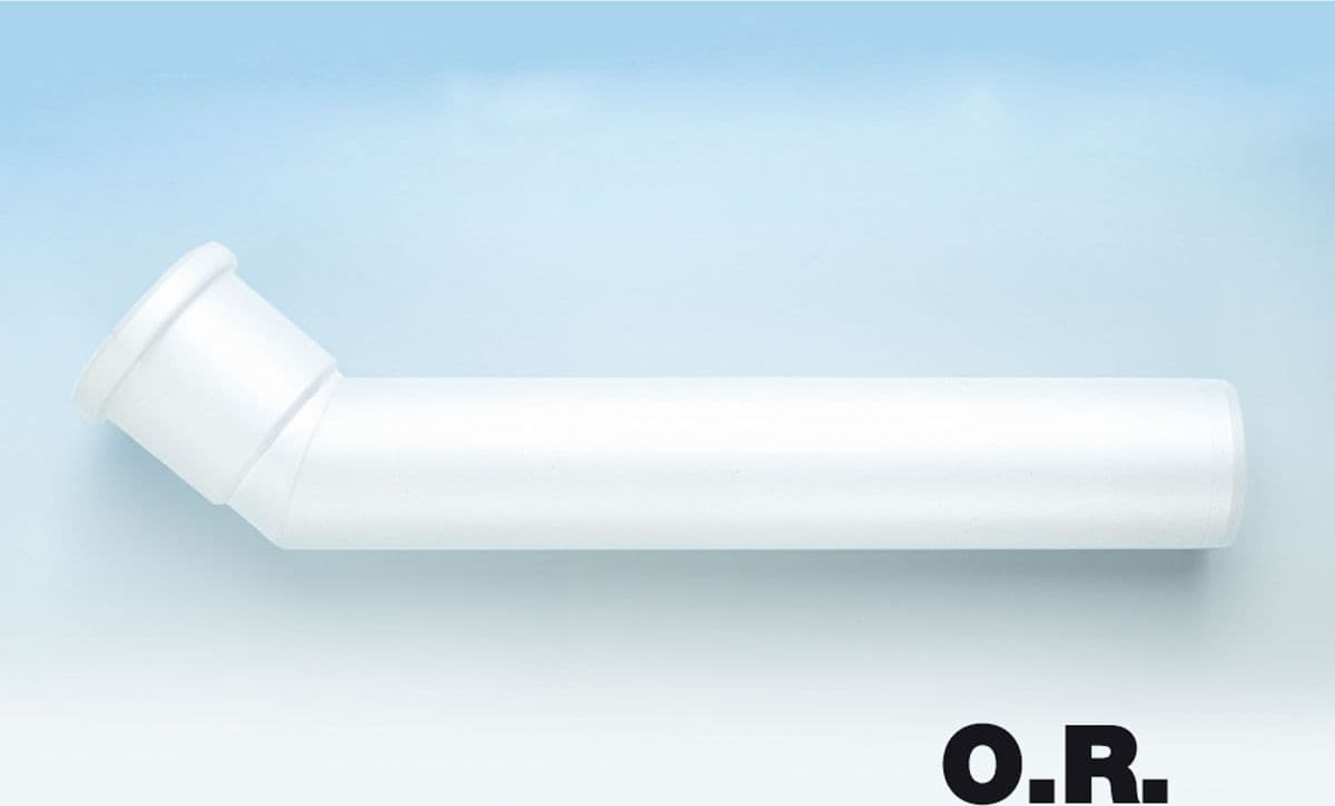Prolunga Jolly Curva 45 ° Ø 40 x 225 Lira Ø 40 x 225 mm - 4