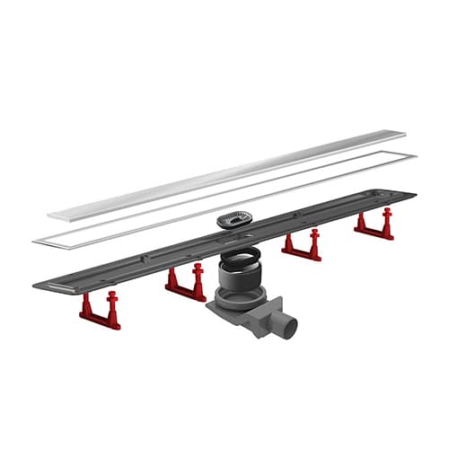 Canalina per Piatti Doccia Artu' Piastrellabile Dh 850 mm - 2