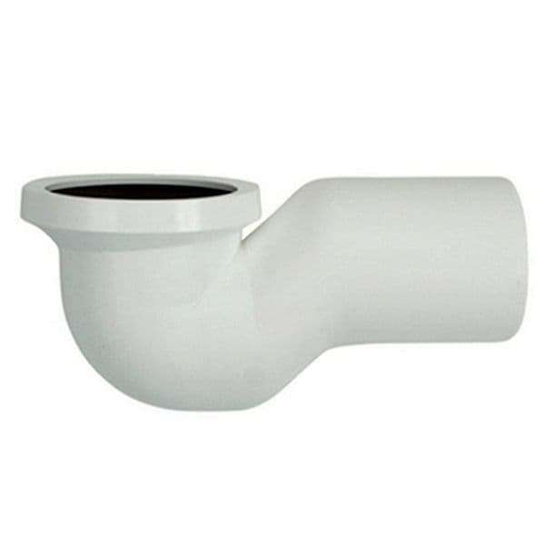 Curva Sottovaso in Plastica Rigida Bianca Dh Ø 110 - 3
