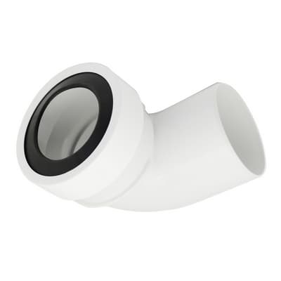 Prolunga WC Corta Maschio con Guarnizione di Tenuta Dh - 2