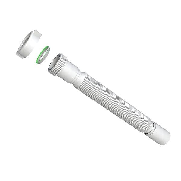 Tubo Flessibile ed Estensibile C Ghiera Plastica Bonom 11 x 2 x Ø 40 mm - 3
