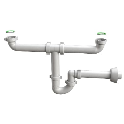 Sifone Scarico per Lavello a Tubo Magnum Bonom 11 x 2 - 3