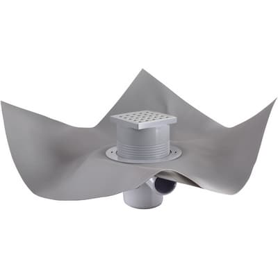 Set per Doccia a Pavimento Gully Q con Griglia Tea Foglio 1800 x 2000 mm - 3