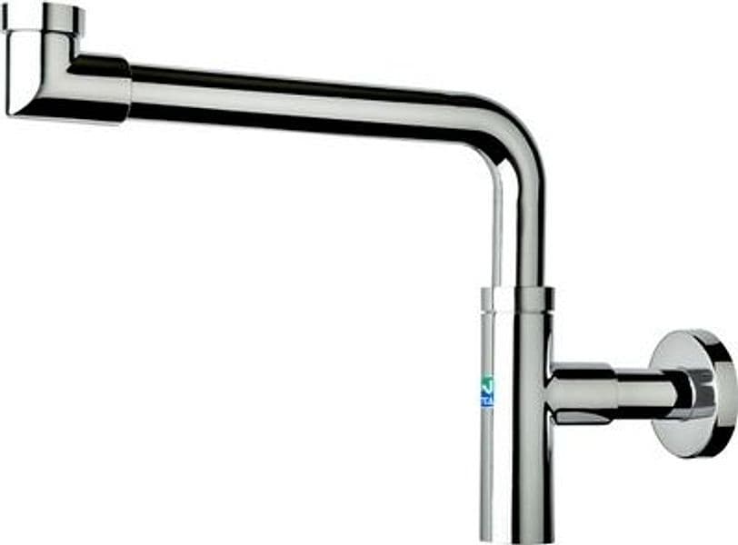 Sifone Scarico Toti Exec Cromato Tea 11 x 4 x 32 - 2