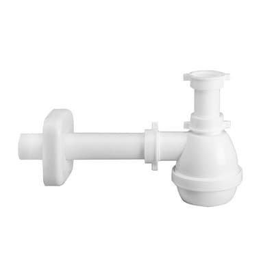 Sifone Scarico Tipo M per Lavelli INOX ad 1 Via Senza Piletta Lira 11 x 2 - 4