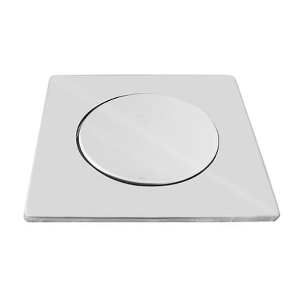 Piastra Quadra Acciaio con Coperchio per Griglia Pozzetti Tea 200 x 130 mm - 3