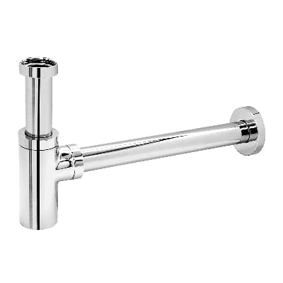 Sifone di Scarico Telescopico a Bottiglia Bob Dh 11 x 4 Cromo - 3