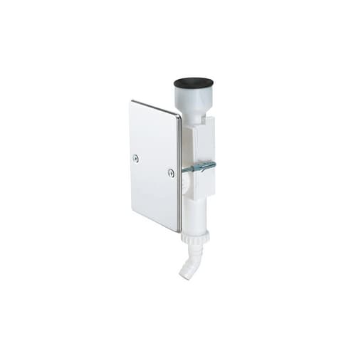 Sifone Scarico Condensa ad Incasso Piastra INOX Ghidi 1 x 46 - 3