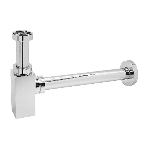 Sifone di Scarico Quadro Ted Dh 11 x 4 Cromo - 3