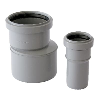 Raccordo di Passaggio PVC PP (in PVC) Ikaro Ø 125 F x 110 m - 3