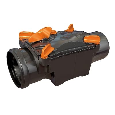 Valvola Antiriflusso Ottima 1 Piattello INOX MF Nicol Ø 100 - 2