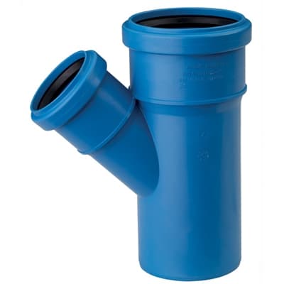 Braga Tri Plus Ridotta 45 ° Valsir Ø 50 x 40 45 ° - 3