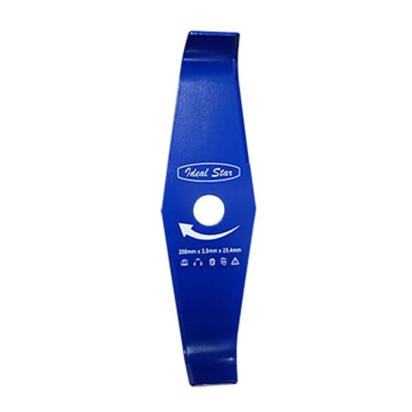 Disco per Decespugliatore 2 Denti per Rovi Ø 250 x 3,0 mm Ideal Star - 3