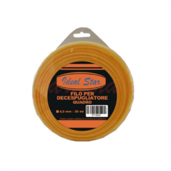 Filo per Decespugliatore Quadro Ideal Star Mm 3,0 x 15 m - 4