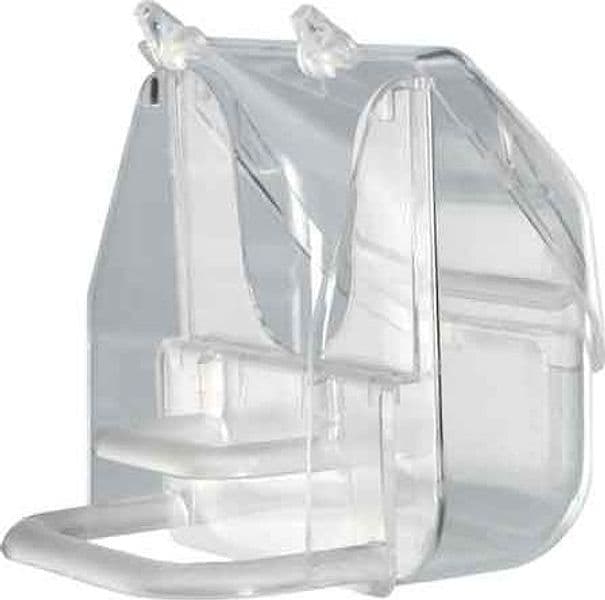 Mangiatoia per Gabbie per Volatili 9 x 9 cm Ferplast
