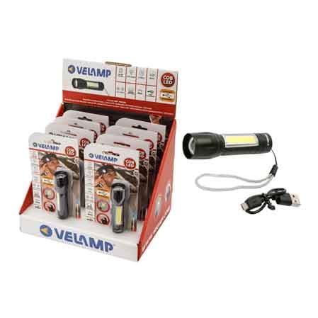 Mini Torcia a LED Thor Max 1 W Velamp 120 Lm - 2