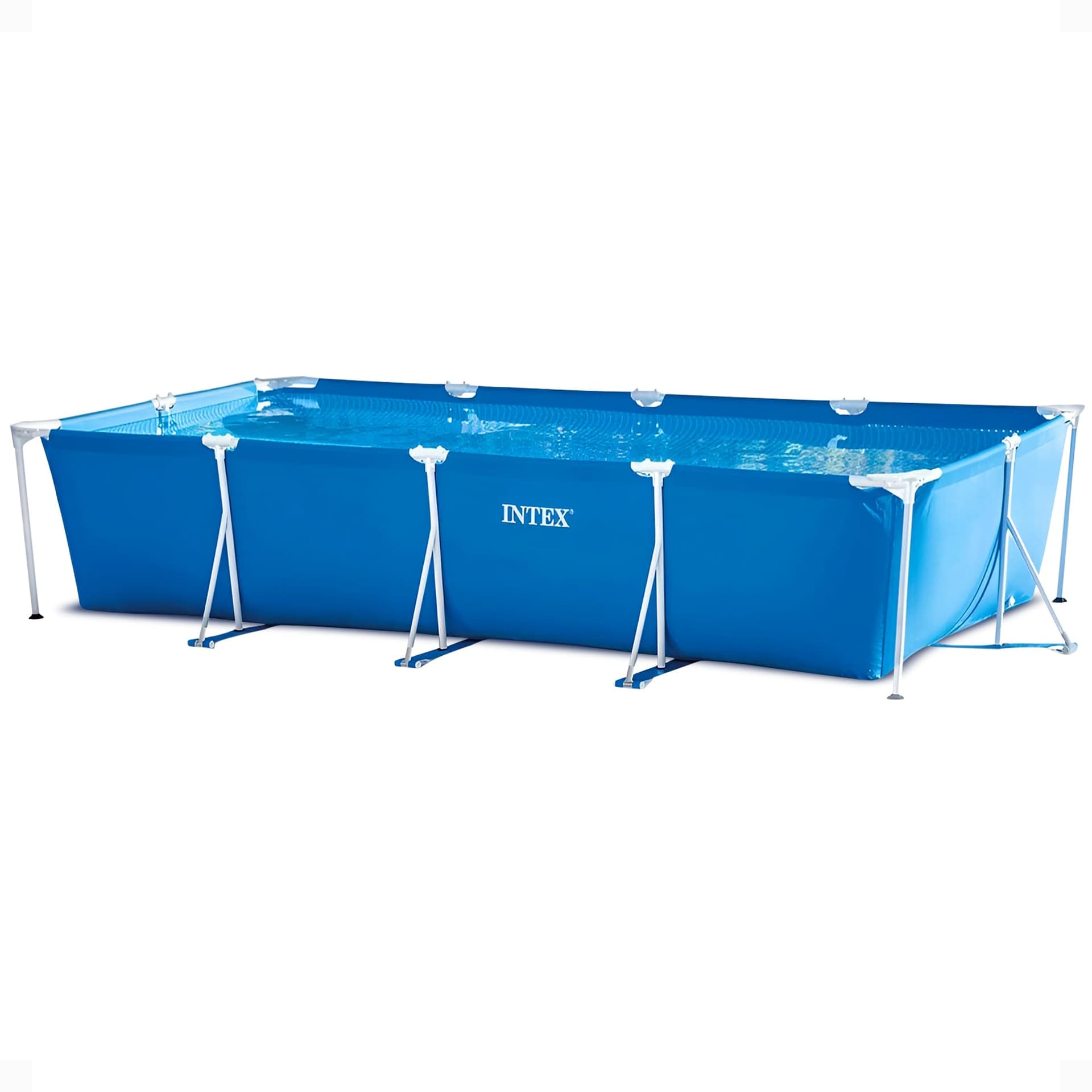 Piscina Frame Rettangolare C Telaio Portante S Pompa 450 CMX220X84H - 4