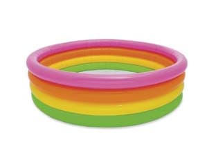 Piscina Gonfiabile Tonda 4 Anelli +3 Anni Ø 168 mm CMX46H. Peso 2,6 kg - 6