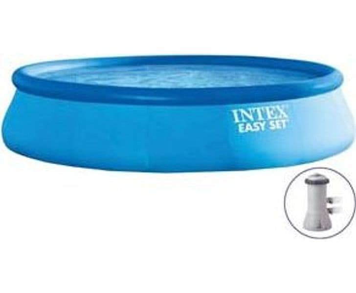 Piscina Easy Set Rotonda Autoportante C Pompa Filtro 457 CMX84H. Capacità – Intex