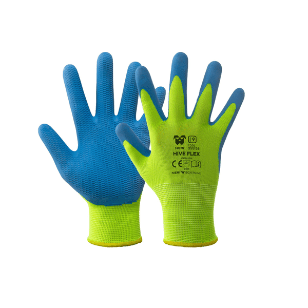 Guanto Professionale Hive Flex Neri Tg. 8 12 Paia - 4