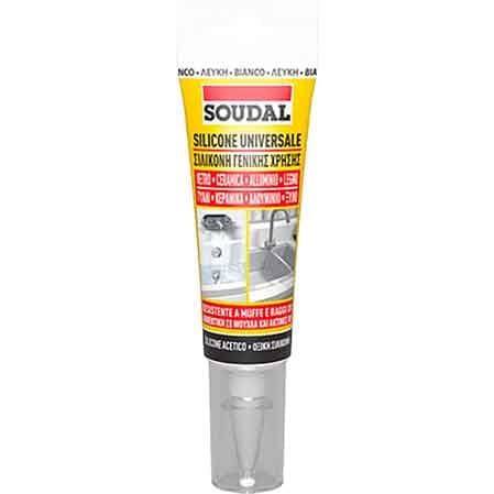 Silicone Universale in Blister Soudal 60 ml Bianco - 2