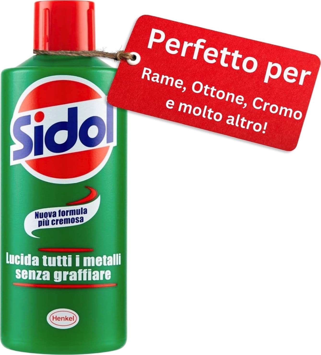 Sidol Lucidante per Metalli 150 ml Pulitore e Brillantante di Henkel - 8