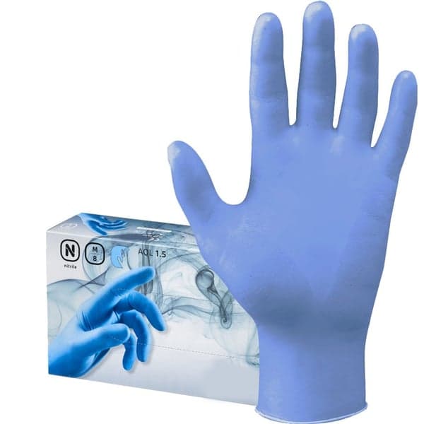 Guanto Monouso in Nitrile Tg. S 100 Pezzi - 5