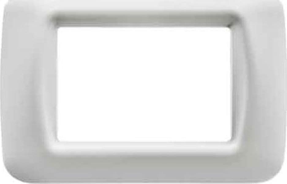 Placca Coprinterruttore Bianco Nuvola System 3 Posti Gewiss - 2
