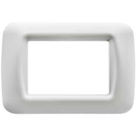 Placca Coprinterruttore Bianco Nuvola System 3 Posti Gewiss - 2