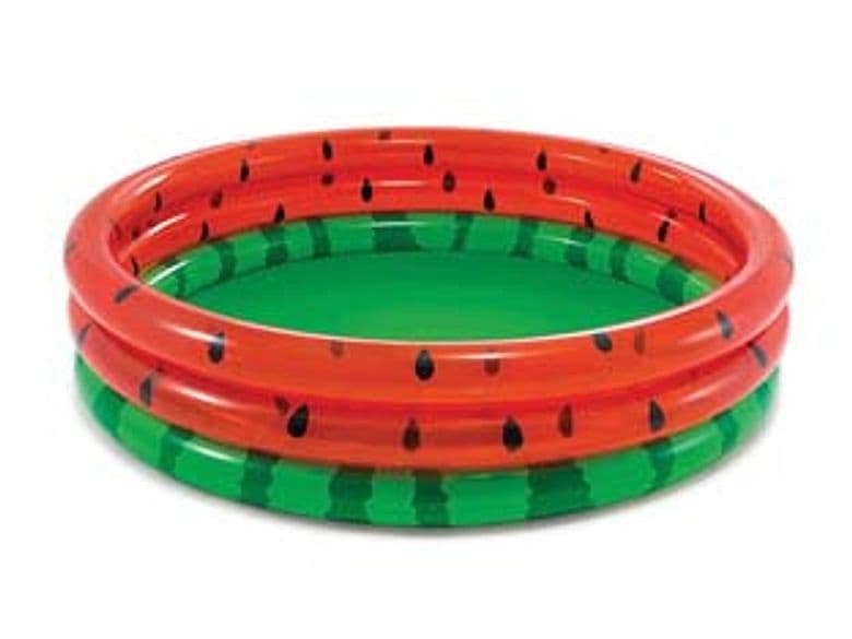Piscina Gonfiabile Anguria Tre Anelli +2 Anni 168 CMX38H. Peso 2,17 kg - 5