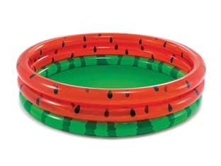 Piscina Gonfiabile Anguria Tre Anelli +2 Anni 168 CMX38H. Peso 2,17 kg - 5