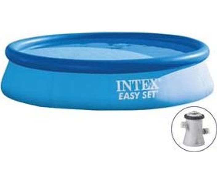 Piscina Easy Set Rotonda Autoportante C Pompa Filtro 305 CMX76H. Capacità - 5