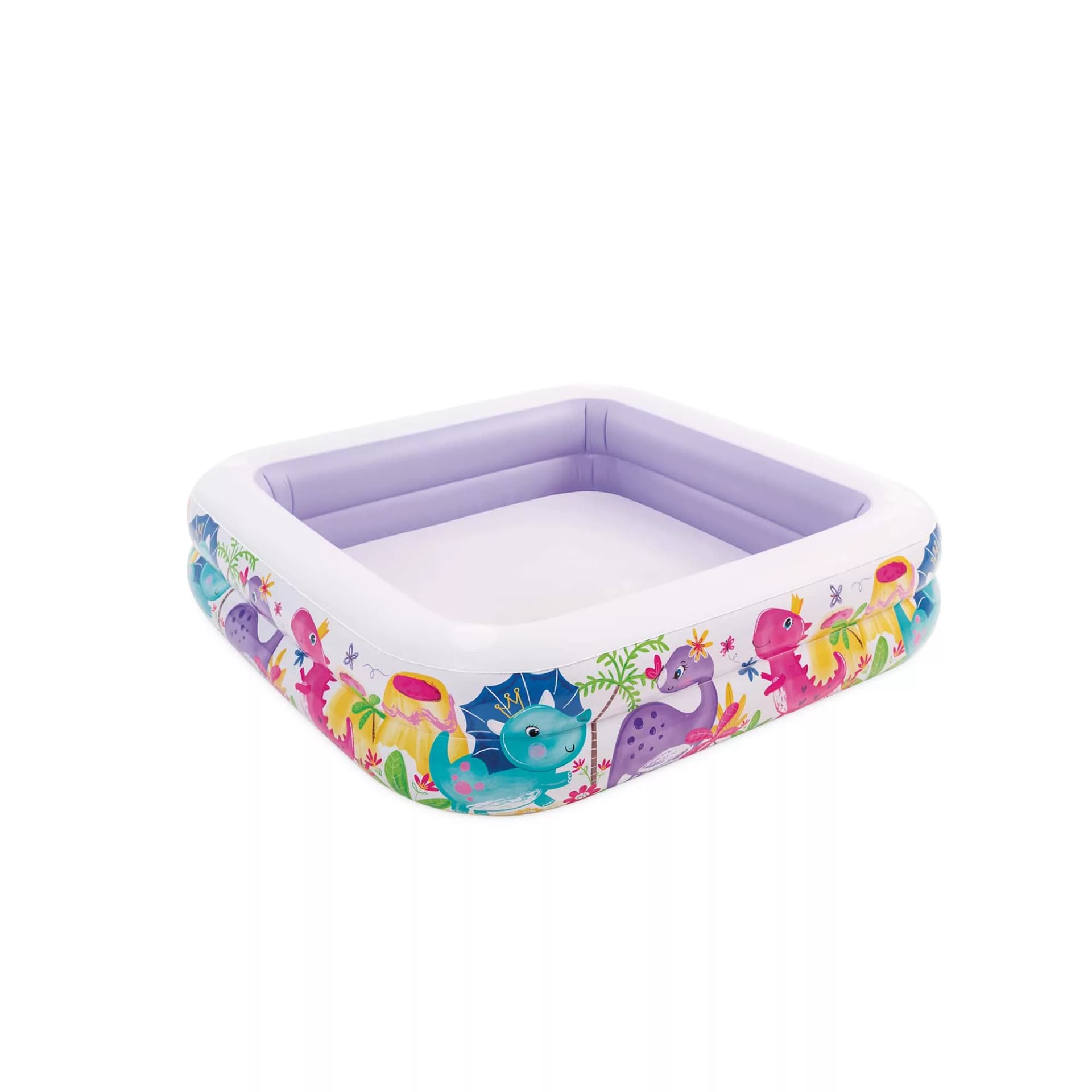 Piscina Gonfiabile Quadra Acquario con Parasole +2 Anni 157 CMX157X122H - 5