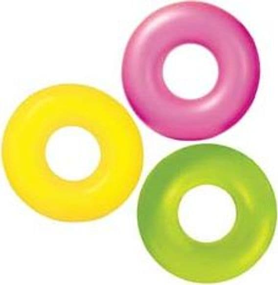Salvagente Gonfiabile Neon +9 Anni Ø 91 mm cm Peso 0,35 kg (59262) Intex - 5