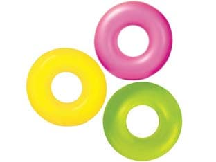 Salvagente Gonfiabile Neon +9 Anni Ø 91 mm cm Peso 0,35 kg (59262) Intex - 5