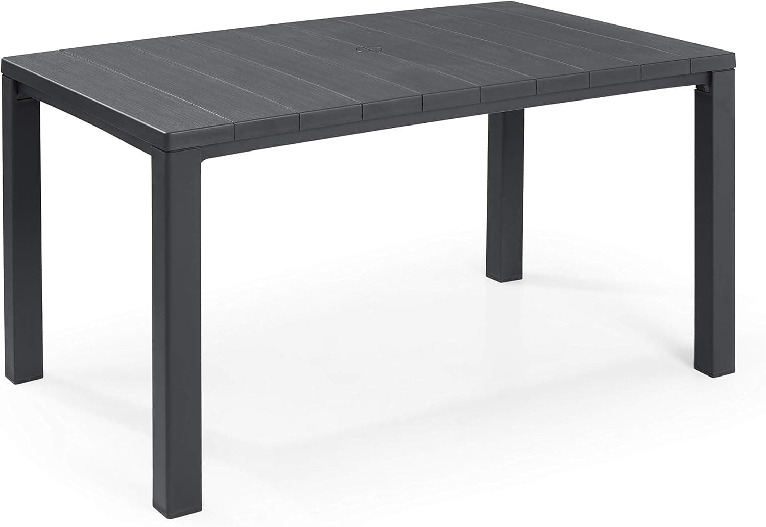 Tavolo da Giardino in Resina Effetto Legno con Struttura Cod 444620 - 10