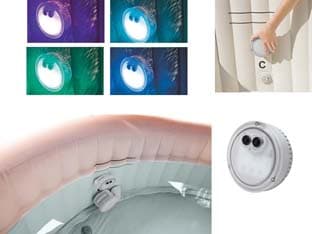 Luce a LED Multicolor per Bubble Spa Peso 0,43 kg (28503) Intex - 8