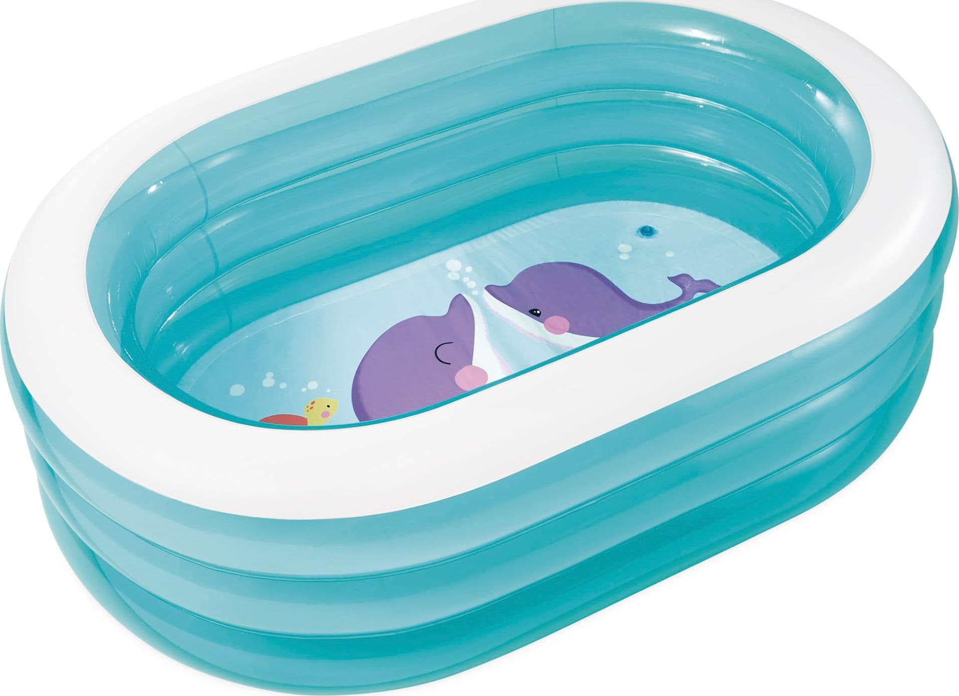 Piscina Ovale Baby 4 Anelli +3 Anni 163 CMX107X46H. Peso 2,69 kg (57482) - 5