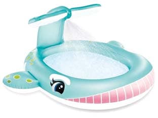 Piscina Gonfiabile Ovale Balena +2 Anni 201 CMX196X91H. Peso 3 kg (57440) - 4