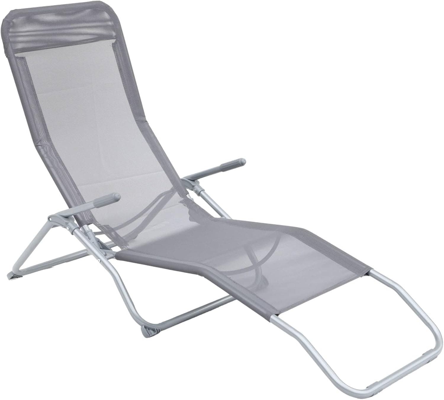 Lettino Ferro Rocking con Tessuto Texilene 59 CMX103X160H. Vette - 6