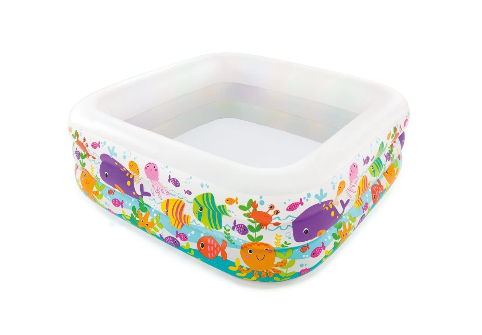 Piscina Gonfiabile Quadra Aquarium +3 Anni 159 CMX159X50H. Peso 3,60 kg - 5