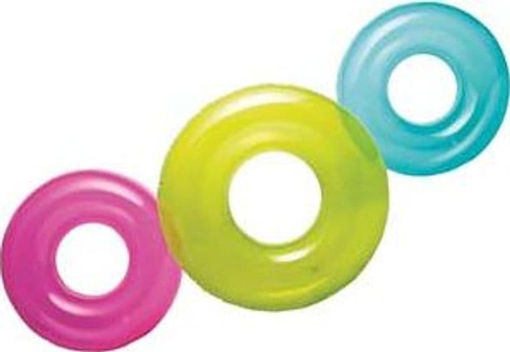 Salvagente Gonfiabile Trasparente Senza Maniglie +8 Anni Ø 76 mm cm Peso - 5